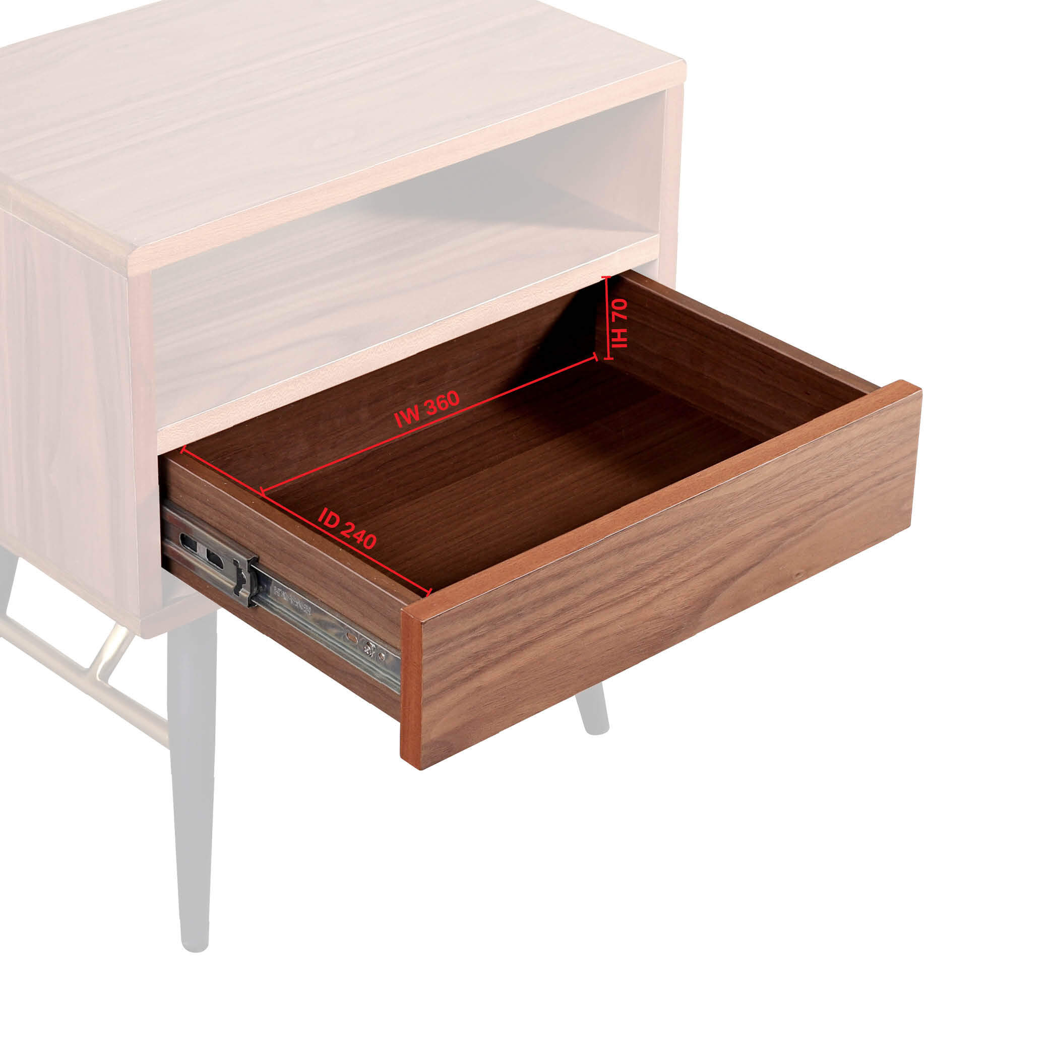Beth Bedside Table - V2